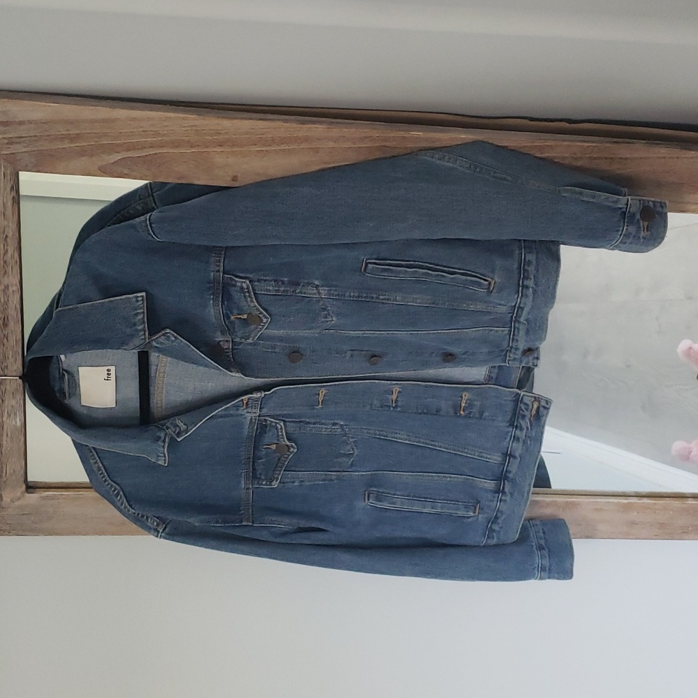 Wilfred Denim Jacket in Medium Blue